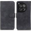 Чехол-книжка KHAZNEH Retro Wallet для OnePlus 12 - Black (344214B)