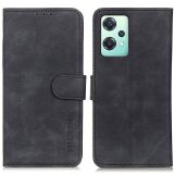 Чехол-книжка KHAZNEH Retro Wallet для OnePlus Nord CE 2 Lite - Black: фото 1 из 10