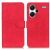 Чехол-книжка KHAZNEH Retro Wallet для Xiaomi Redmi Note 13 Pro+ - Red: фото 1 из 8