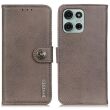Чехол-книжка KHAZNEH Wallet Cover для Motorola Moto G75 - Khaki (367824K)