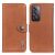 Чехол-книжка KHAZNEH Wallet Cover для OPPO Reno 12 Pro - Brown: фото 1 из 8