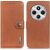 Чехол-книжка KHAZNEH Wallet Cover для Xiaomi Redmi 14C / Redmi A4 5G / Poco C75 - Brown: фото 1 из 9