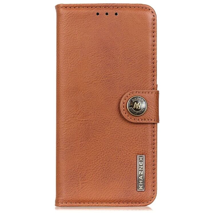 Чехол-книжка KHAZNEH Wallet Cover для Xiaomi Redmi 14C / Redmi A4 5G / Poco C75 - Brown: фото 2 из 9