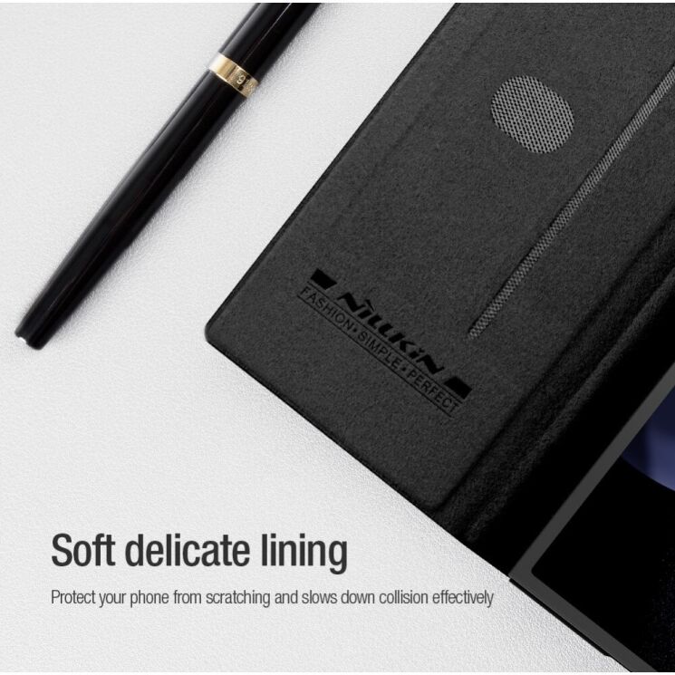 Чохол-книжка NILLKIN Qin Pro (FF) для Samsung Galaxy Fold 6 - Black: фото 14 з 22