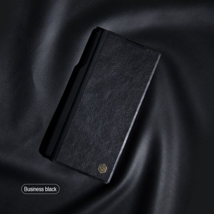Чохол-книжка NILLKIN Qin Pro (FF) для Samsung Galaxy Fold 6 - Black: фото 18 з 22