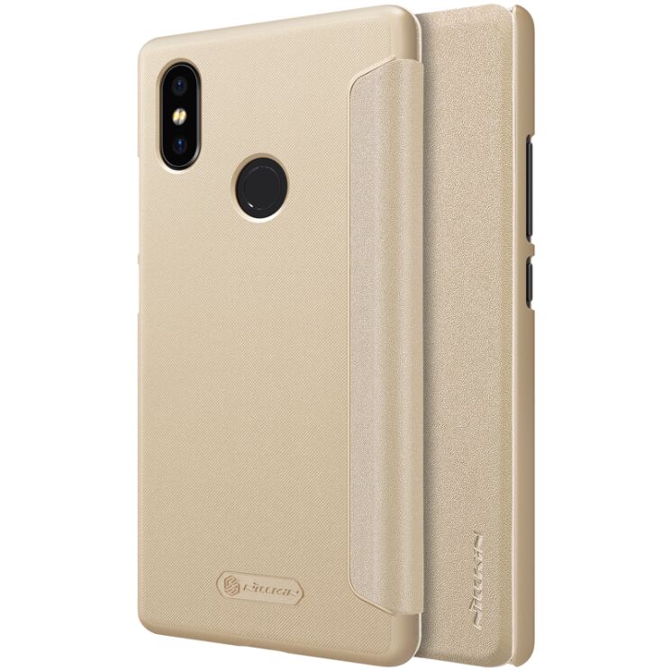 Чехол-книжка NILLKIN Sparkle Series для Xiaomi Mi 8 SE (Special Edition) - Gold: фото 1 из 15