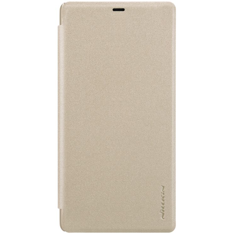 Чехол-книжка NILLKIN Sparkle Series для Xiaomi Mi 8 SE (Special Edition) - Gold: фото 3 из 15