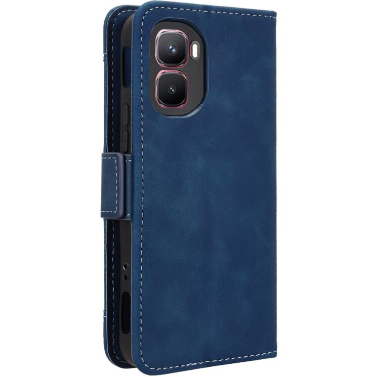 Чехол-книжка с карманами Deexe Wallet Stand для Infinix GT 50 Pro - Blue (422401L) Чехол-книжка с карманами Deexe Wallet Stand для Infinix GT 50 Pro - Blue: фото 7 из 15