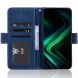 Чехол-книжка с карманами Deexe Wallet Stand для Infinix GT 50 Pro - Blue (422401L). Фото 5 из 15