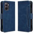Чехол-книжка с карманами Deexe Wallet Stand для Infinix GT 50 Pro - Blue (422401L)