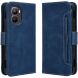 Чехол-книжка с карманами Deexe Wallet Stand для Infinix GT 50 Pro - Blue (422401L). Фото 1 из 15