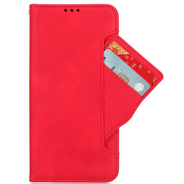 Чехол-книжка с карманами Deexe Wallet Stand для Xiaomi Poco F9 Pro - Red (429109R) Чехол-книжка с карманами Deexe Wallet Stand для Xiaomi Poco F9 Pro - Red: фото 3 из 17
