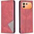 Чехол-книжка с карманами UniCase Geometric Pattern для Infinix Note 60 / 60 Pro - Red (409300R)