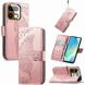 Чехол-книжка с рисунком UniCase Butterfly Pattern для Realme 16 Pro - Rose Gold (428030RG). Фото 7 из 9