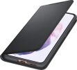 Чохол-книжка Smart LED View Cover для Samsung Galaxy S21 (G991) EF-NG991PBEGRU - Black (230033B)