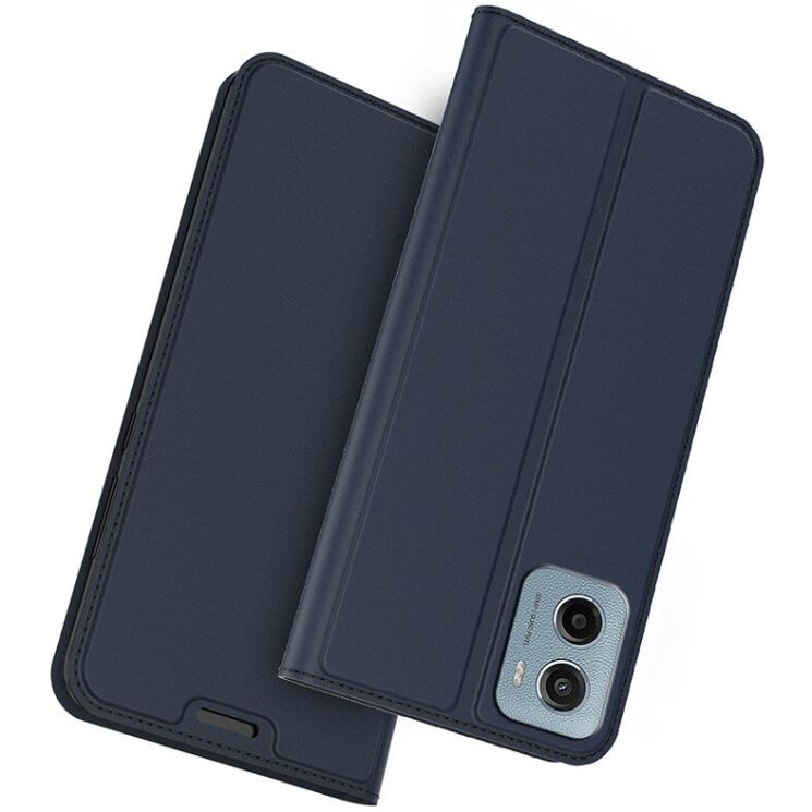 Чохол-книжка UniCase Business Wallet для Motorola Moto G06 / G06 Power - Blue: фото 1 з 7