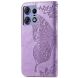 Чехол-книжка UniCase Butterfly Pattern для Motorola Edge 50 Pro - Light Purple (353640LV). Фото 5 из 8