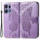 Чехол-книжка UniCase Butterfly Pattern для Motorola Edge 50 Pro - Light Purple (353640LV). Фото 1 из 8