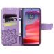 Чехол-книжка UniCase Butterfly Pattern для Motorola Edge 50 Pro - Light Purple (353640LV). Фото 2 из 8