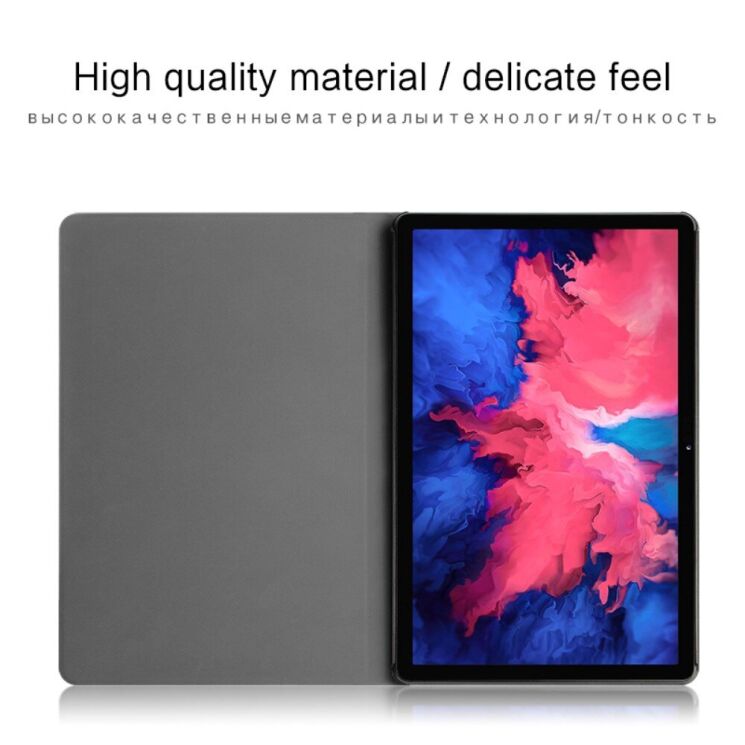 Чехол-книжка UniCase Deer Pattern для Lenovo Tab P11 (TB-J606) / Tab P11 Plus (TB-J616) - Grey: фото 6 из 11