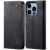 Чехол-книжка UniCase Jeans Wallet для Apple iPhone 16 Pro Max - Black: фото 1 из 6