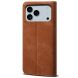 Чохол-книжка UniCase Jeans Wallet для Apple iPhone 17 Pro - Coffee (387357F). Фото 6 з 6