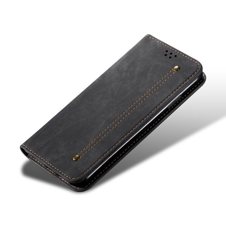 Чехол-книжка UniCase Jeans Wallet для Motorola Edge 50 Neo - Black: фото 4 из 6