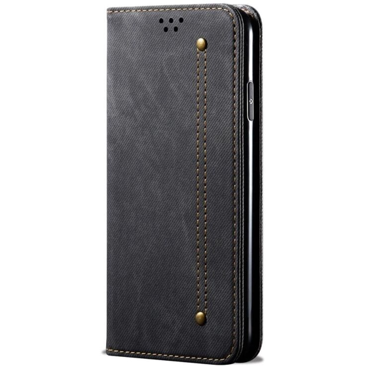 Чехол-книжка UniCase Jeans Wallet для Motorola Edge 50 Neo - Black: фото 5 из 6