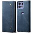 Чехол-книжка UniCase Jeans Wallet для Motorola Edge 50 Pro - Blue (353617L)