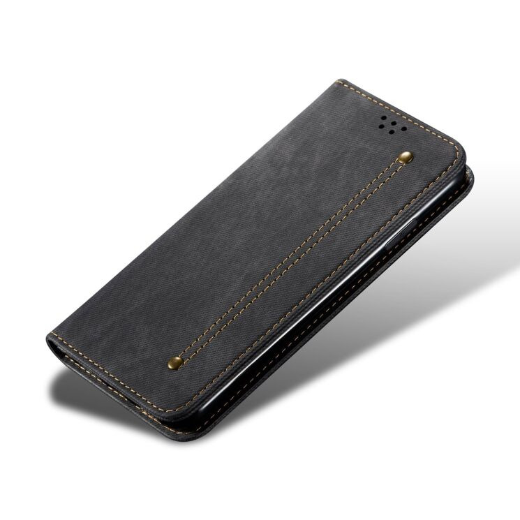 Чохол-книжка UniCase Jeans Wallet для Motorola Edge 60 Pro - Black: фото 4 з 7