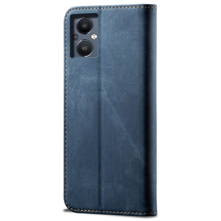 Чохол-книжка з кишеньками UniCase Jeans Wallet для OnePlus Nord N20 - Blue: фото 3 з 6