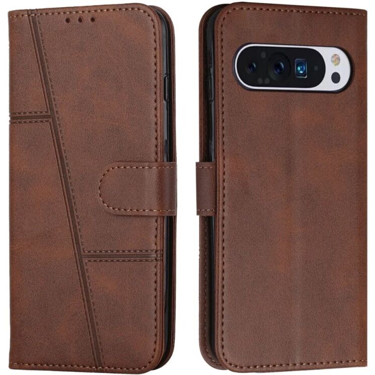 Чехол-книжка UniCase Jet Cover для Google Pixel 9 Pro XL - Brown: фото 1 из 11