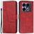 Чехол-книжка UniCase Jet Cover для Infinix Note 40 Pro - Red: фото 1 из 11