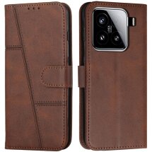 Чехол-книжка UniCase Jet Cover для Xiaomi 15 - Brown: фото 1 из 10