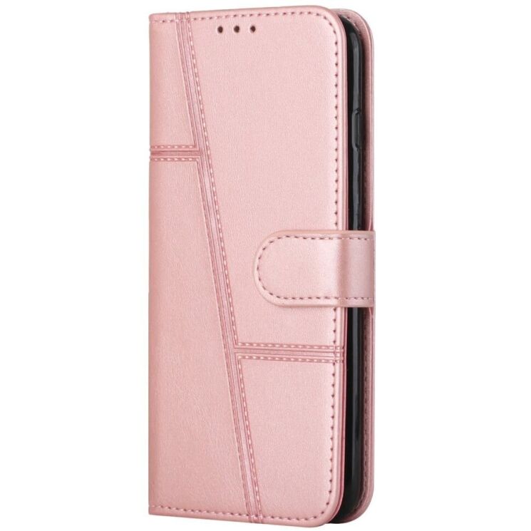Чехол-книжка UniCase Jet Cover для Xiaomi Redmi Note 14 Pro 5G / Note 14 Pro Plus / Poco X7 - Rose Gold: фото 4 из 10