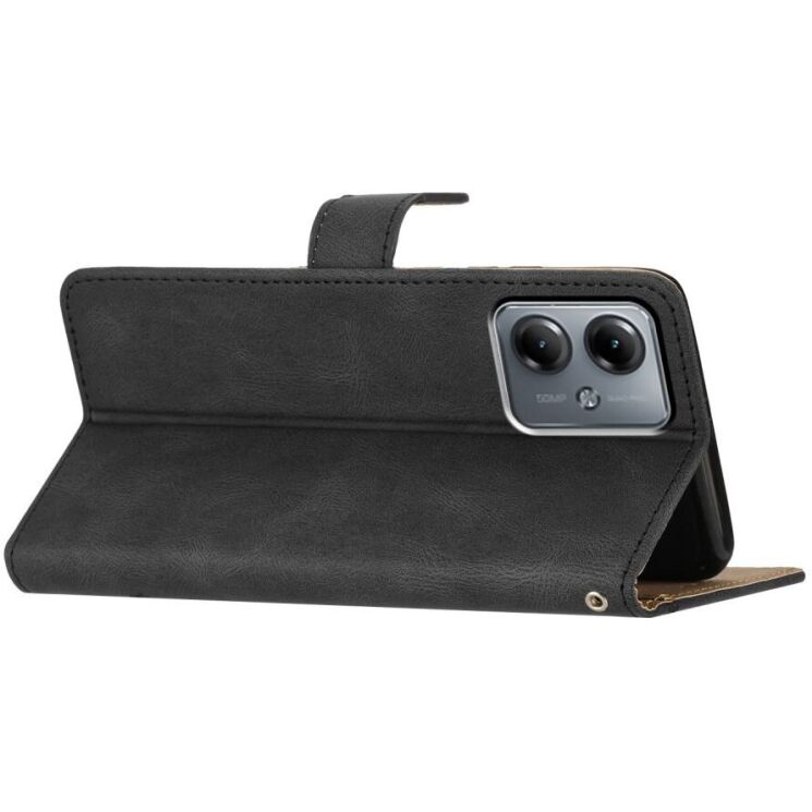Чохол-книжка UniCase Pluto Cover для Motorola Moto G54 / G54 Power - Black: фото 4 з 12