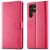 Чехол LC.IMEEKE Wallet Case для Samsung Galaxy S22 Ultra - Red: фото 1 из 10