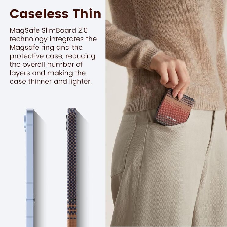 Чохол Pitaka MagEZ Case 5 (FF) для Samsung Galaxy Flip 6 FMFLIP6 - Moonrise: фото 7 з 11