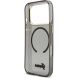 Чехол с ремешком Guess IML Glitters Script Strap MagSafe для iPhone 17 Pro (GUHMP17L5HTGSMSK) - Black (422725B). Фото 4 из 6