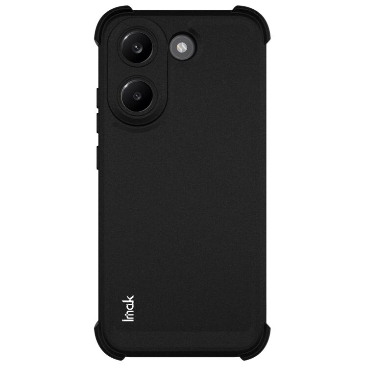 Чехол с усиленными углами IMAK Airbag Sand Case для Xiaomi Poco X8 Pro - Matte Black: фото 2 из 9