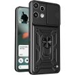 Чохол із захистом камери Deexe Armor Shield для Nothing Phone (3a) Lite - Black (405427B)