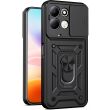 Чохол із захистом камери Deexe Armor Shield для Xiaomi Redmi 17 - Black (429023B)