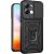 Чохол із захистом камери Deexe Armor Shield для Xiaomi Redmi 17 - Black: фото 1 з 9