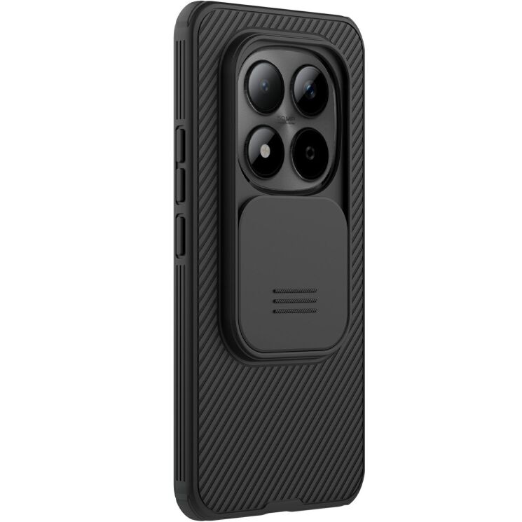 Чехол со шторкой для камеры NILLKIN CamShield Pro для Xiaomi Redmi Note 15 Pro Plus / Poco M8 Pro 5G - Black: фото 2 из 16
