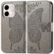 Чохол UniCase Butterfly Pattern для Infinix Smart 9 (X6532) - Grey (366511H). Фото 1 з 6