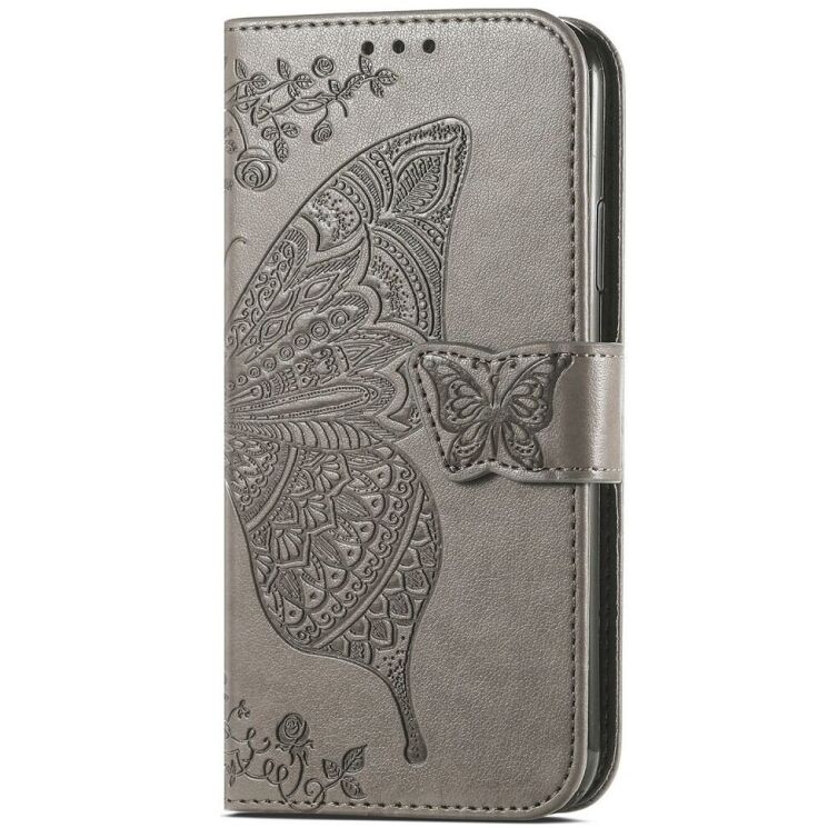 Чохол UniCase Butterfly Pattern для Infinix Smart 9 (X6532) - Grey: фото 5 з 6