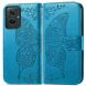 Чехол UniCase Butterfly Pattern для Motorola Moto G55 - Blue (366133L). Фото 1 из 7