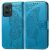 Чехол UniCase Butterfly Pattern для Motorola Moto G55 - Blue: фото 1 из 7