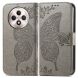Чехол UniCase Butterfly Pattern для OPPO Reno 12 F/FS - Grey (360124H). Фото 1 из 10