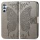 Чехол UniCase Butterfly Pattern для Samsung Galaxy A36 (A366) / A56 (A566) - Grey (372006H). Фото 1 из 10